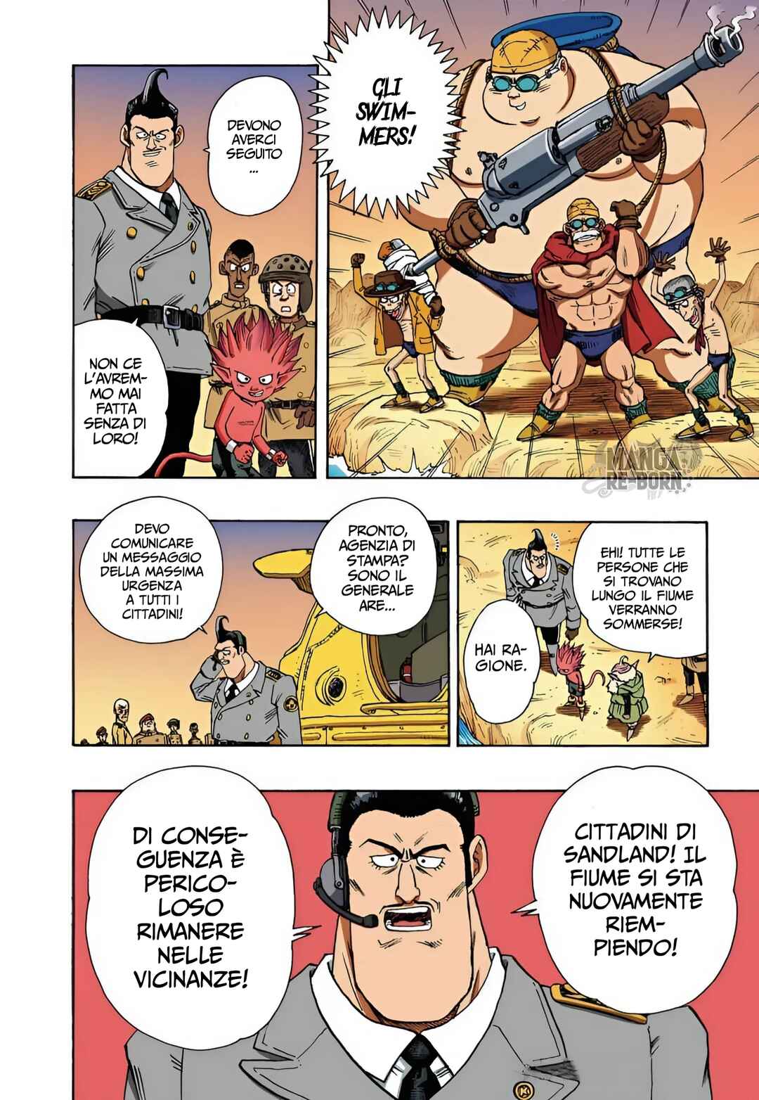 SandLand (Official Colored) Chapter 14 - Page 8