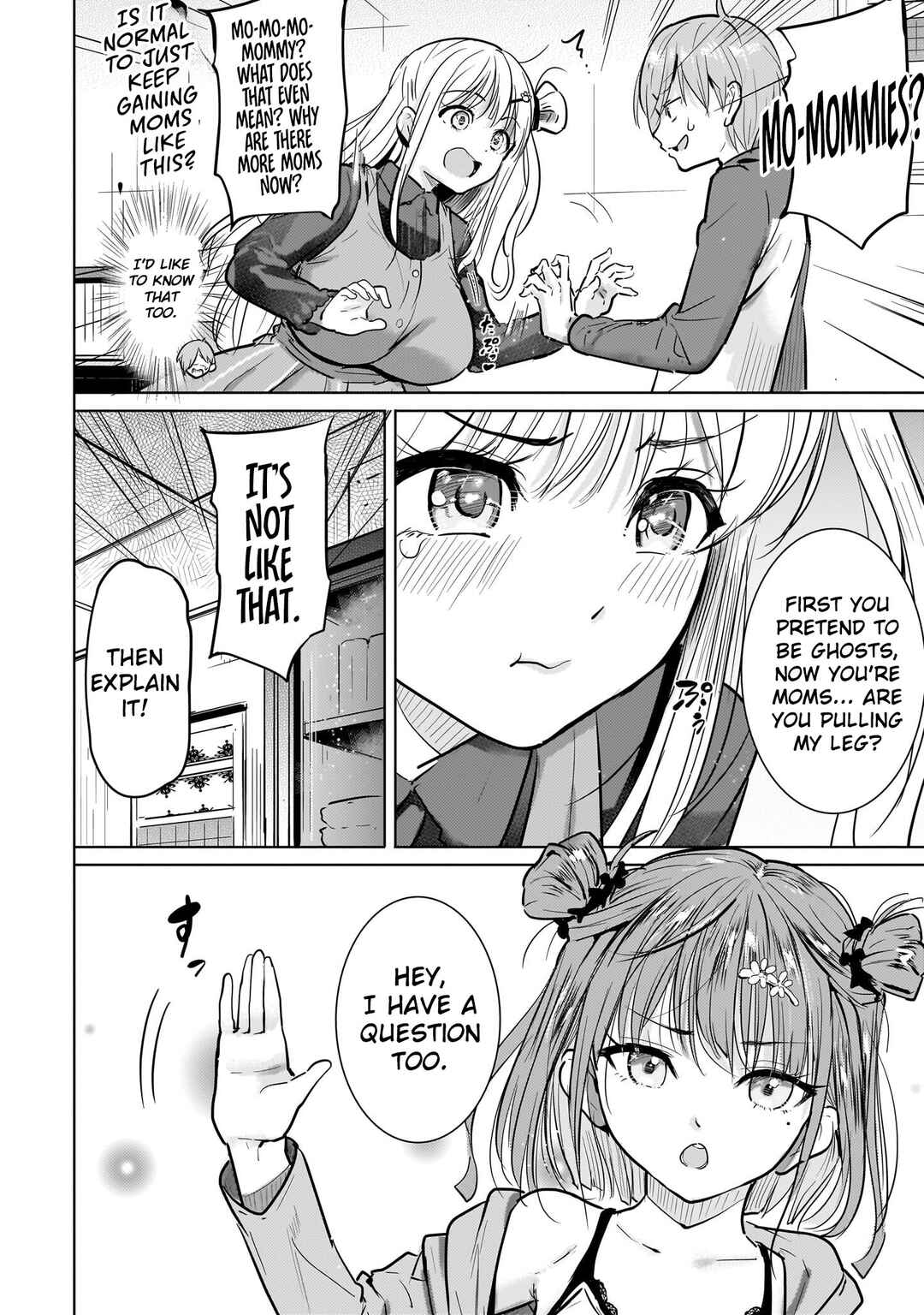 Yonin no Mama no Sei de Ore no Rabukome ga Mama Naranai Chapter 3 - Page 7