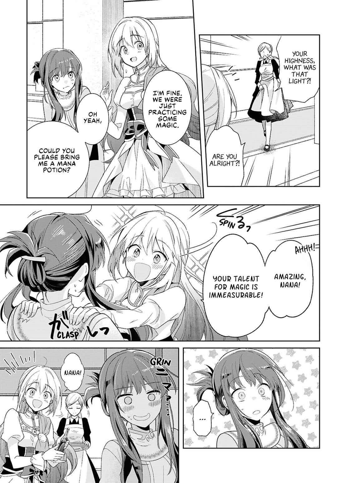 Muryoku Seijo to Munou Oujo ~Maryoku Zero de Shoukansareta Seijo no Isekai Kyuukokuki~ Chapter 2 - Page 21