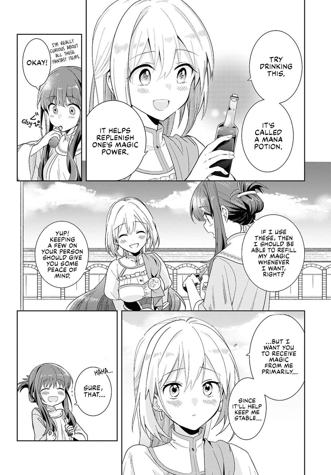 Muryoku Seijo to Munou Oujo ~Maryoku Zero de Shoukansareta Seijo no Isekai Kyuukokuki~ Chapter 2 - Page 22