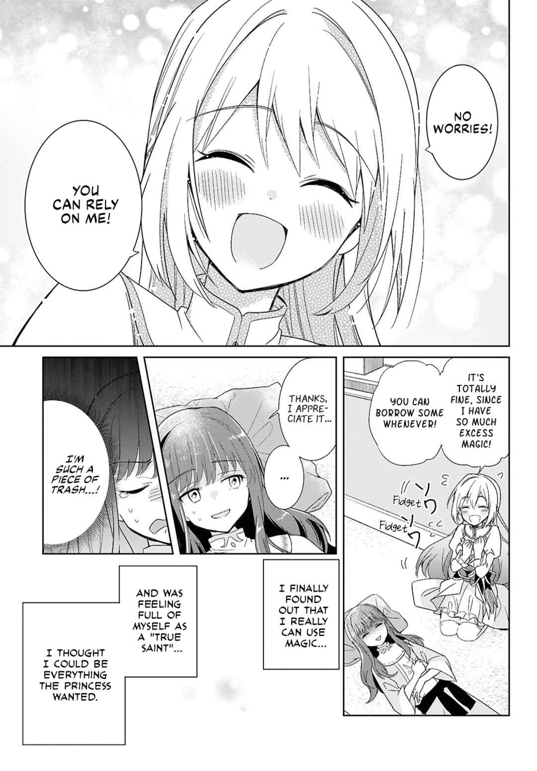 Muryoku Seijo to Munou Oujo ~Maryoku Zero de Shoukansareta Seijo no Isekai Kyuukokuki~ Chapter 2 - Page 25