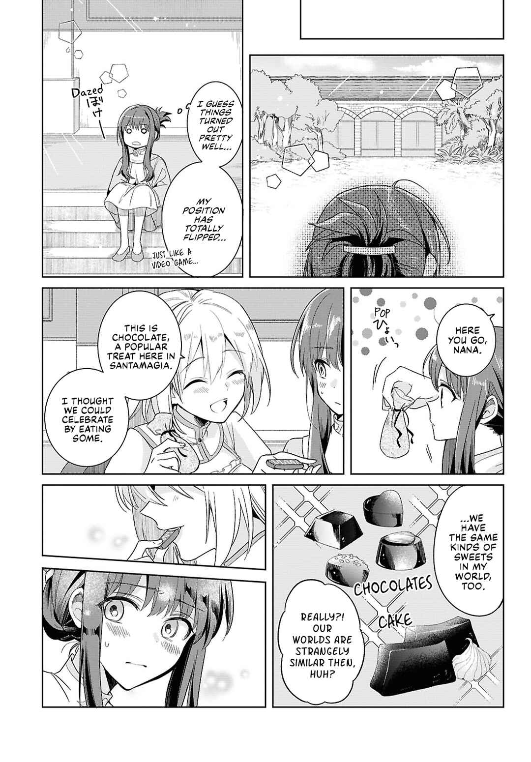 Muryoku Seijo to Munou Oujo ~Maryoku Zero de Shoukansareta Seijo no Isekai Kyuukokuki~ Chapter 2 - Page 9