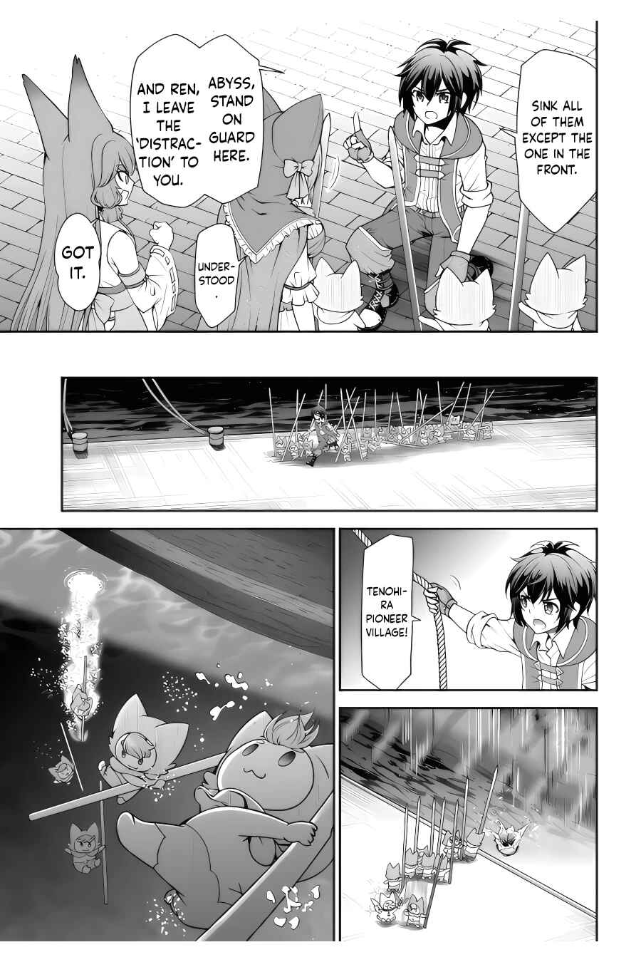 Tenohira Kaitaku Mura de Isekai Kenkokuki ~Fueteku Yome-tachi to Nonbiri Mujintou Life~ Chapter 41 - Page 16