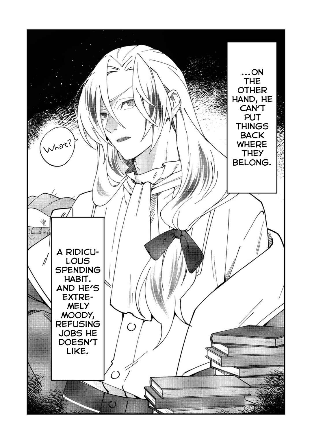 Hiroware Deshi to Birei Majutsushi ~Monogusa Shishou no Kutsushita Sagashi wa Kyou mo Taihendesu~ Chapter 1 - Page 14
