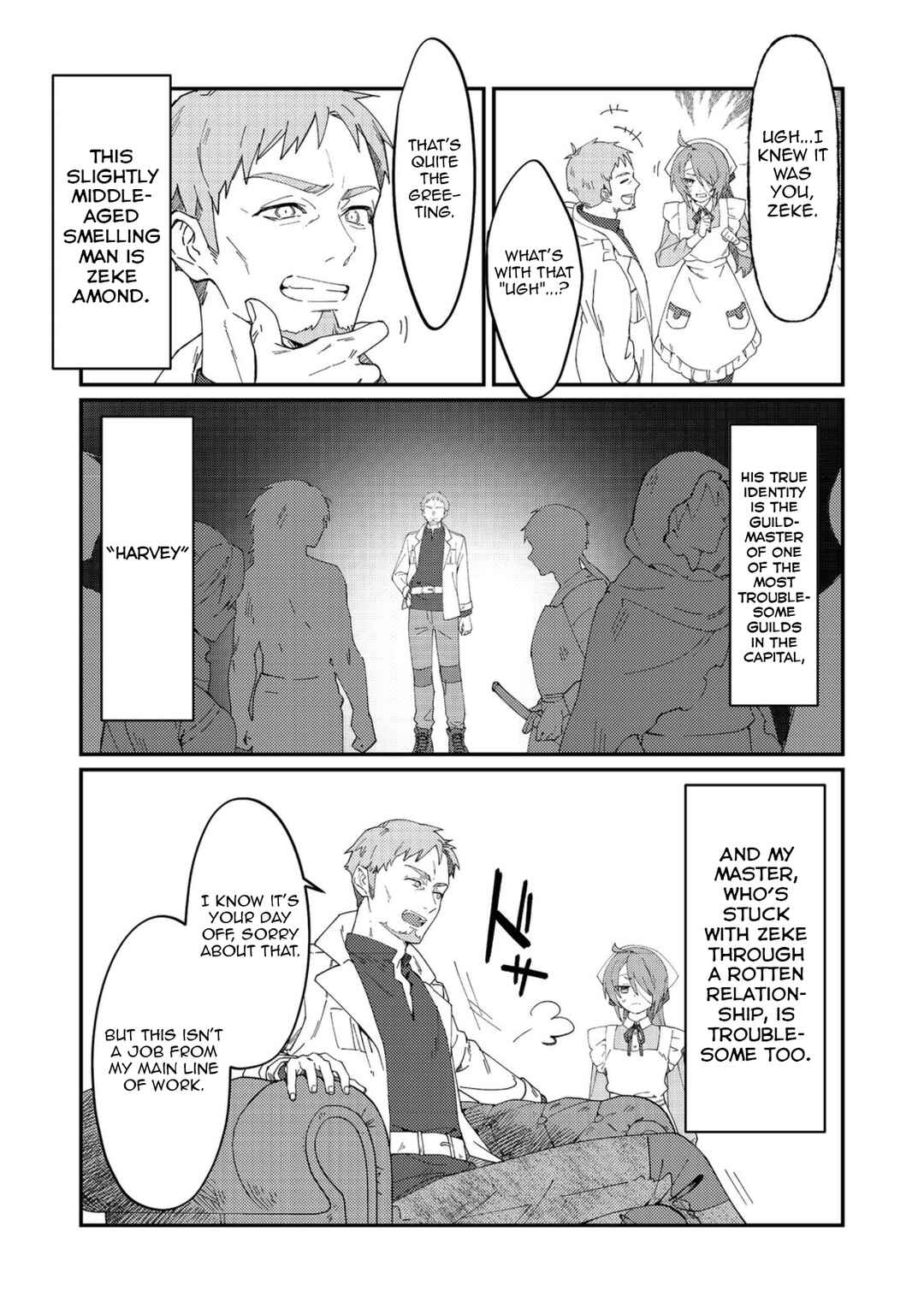 Hiroware Deshi to Birei Majutsushi ~Monogusa Shishou no Kutsushita Sagashi wa Kyou mo Taihendesu~ Chapter 1 - Page 17