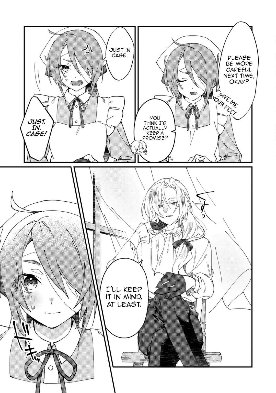 Hiroware Deshi to Birei Majutsushi ~Monogusa Shishou no Kutsushita Sagashi wa Kyou mo Taihendesu~ Chapter 1 - Page 7