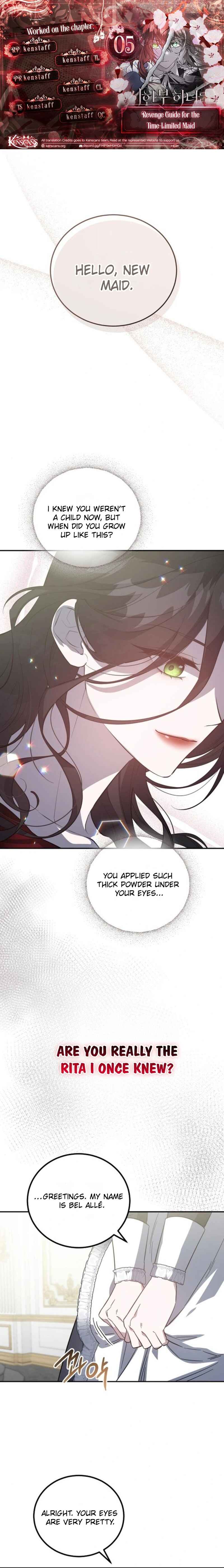 A Revenge Guide for the Terminally Ill Maid Chapter 5 - Page 1