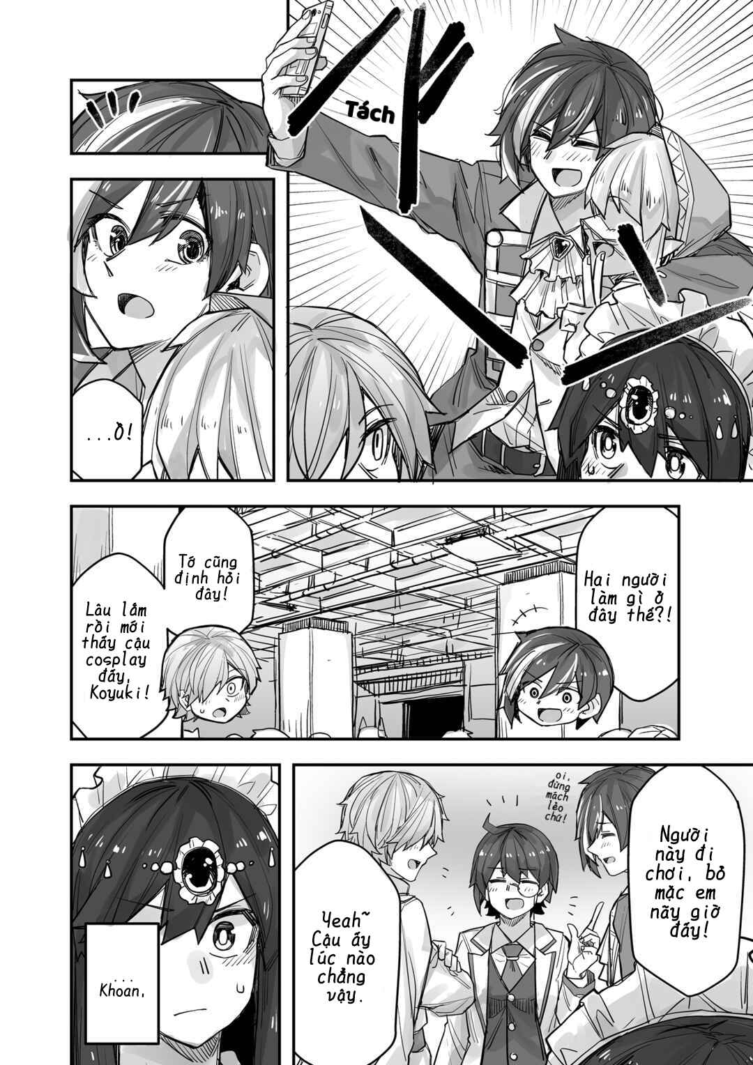 Ikemen Joshi to Josou Danshi Chapter 92 - Page 2