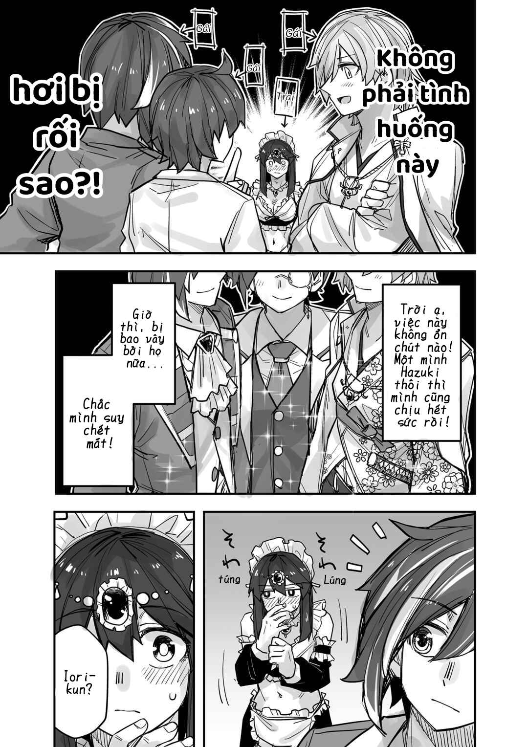 Ikemen Joshi to Josou Danshi Chapter 92 - Page 3