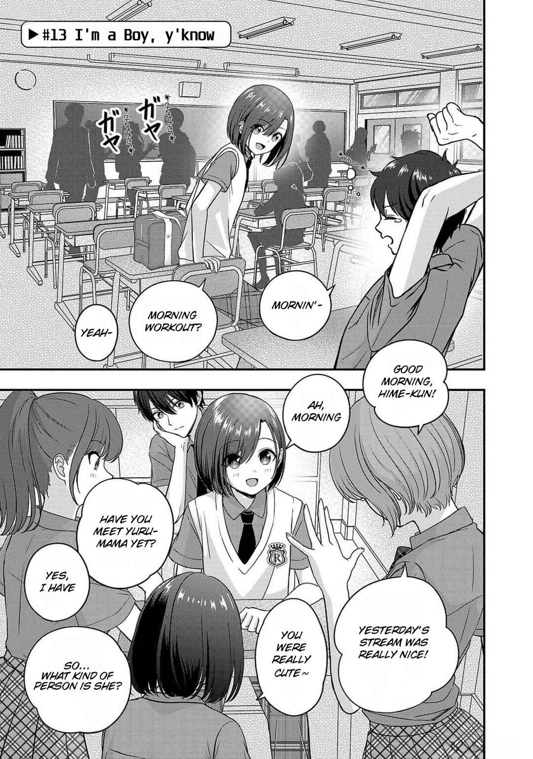 Shitsurenshita node Vtuber Hajimetara Toshiue no Onee-san ni Motemashita Chapter 13 - Page 1