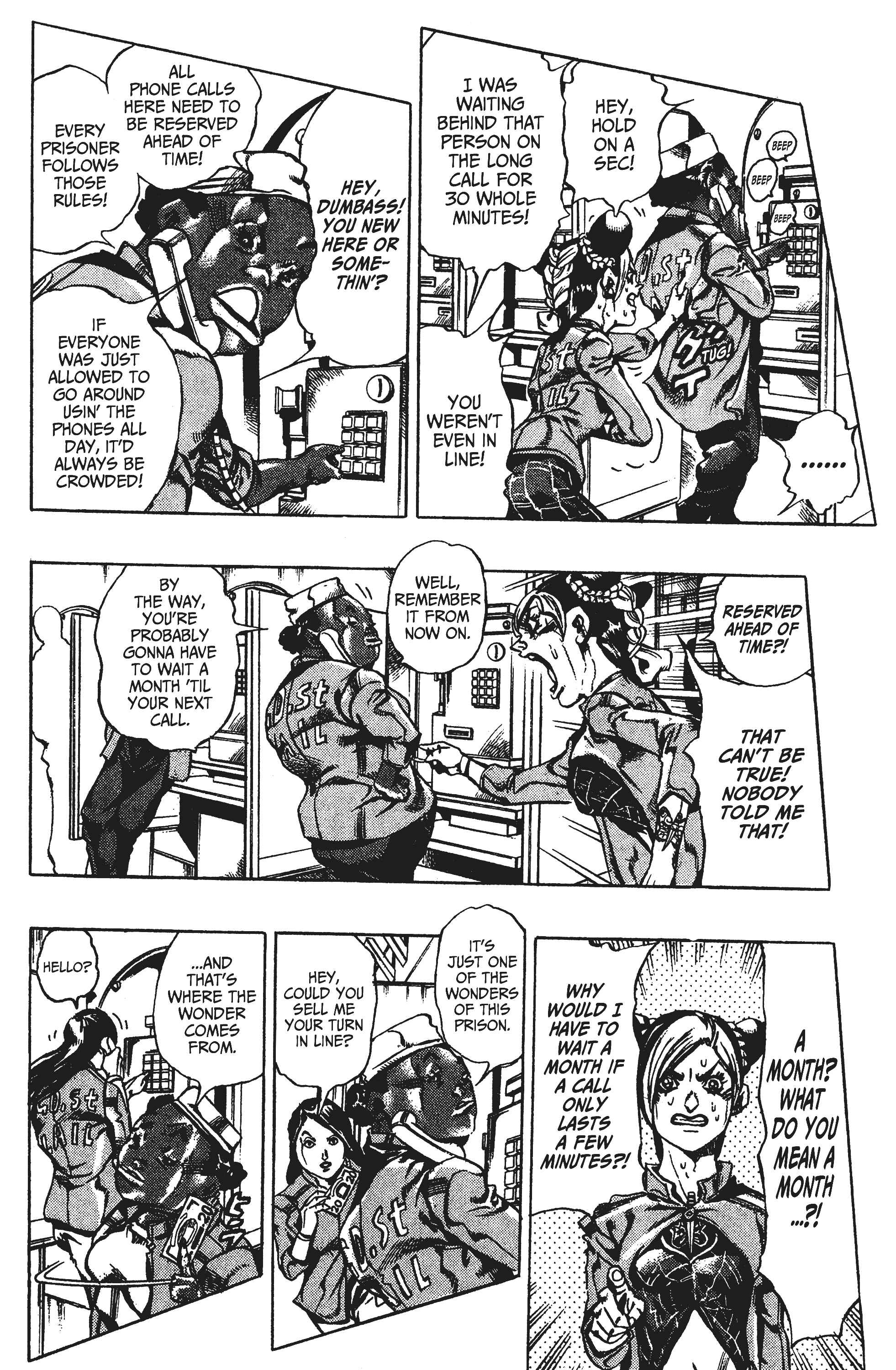 JoJo no Kimyou na Bouken: Part 6 - Stone Ocean Chapter 10 - Page 7