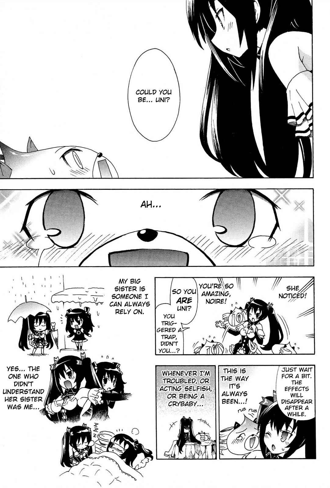 Choujigen Game Neptune - Megami Tsuushin Chapter 17 - Page 11
