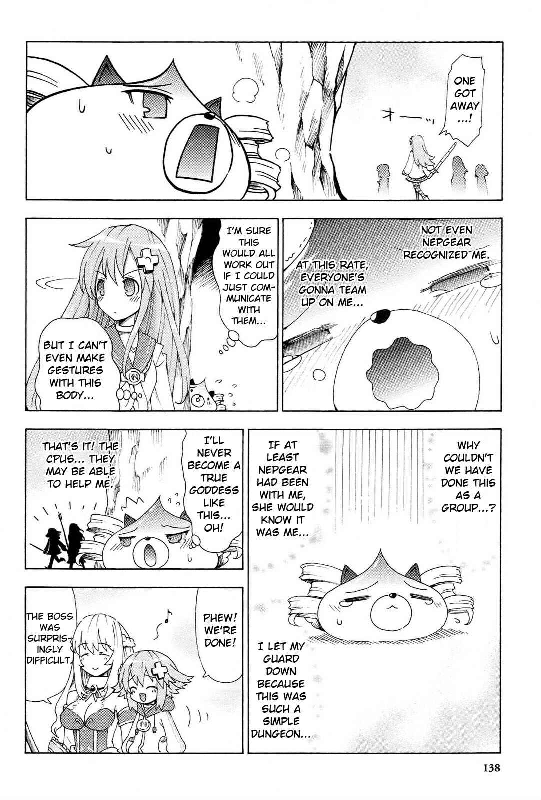 Choujigen Game Neptune - Megami Tsuushin Chapter 17 - Page 8