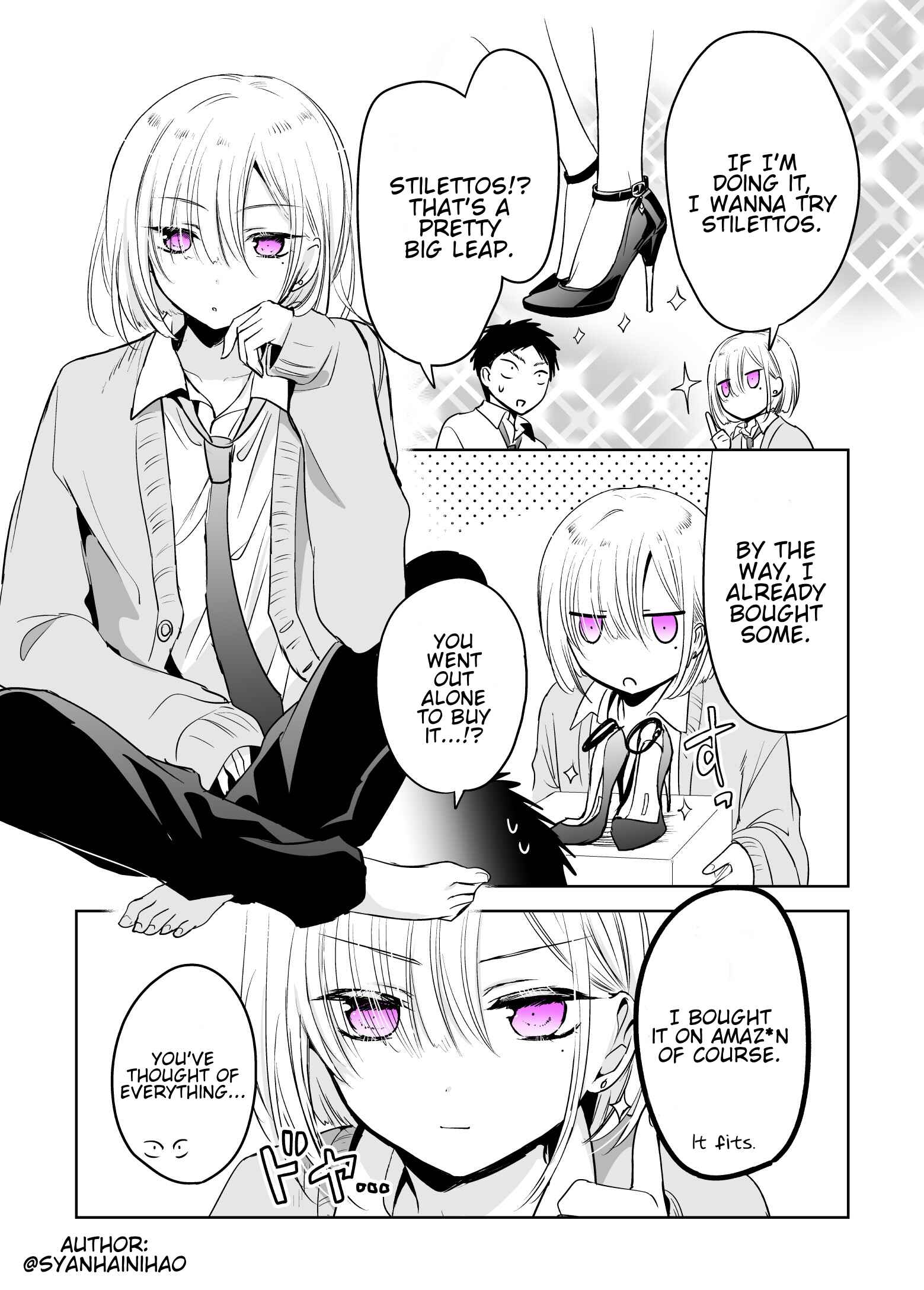 Tomodachi ga Skirt haite mitai tte Itte kita Ken Chapter 3 - Page 2
