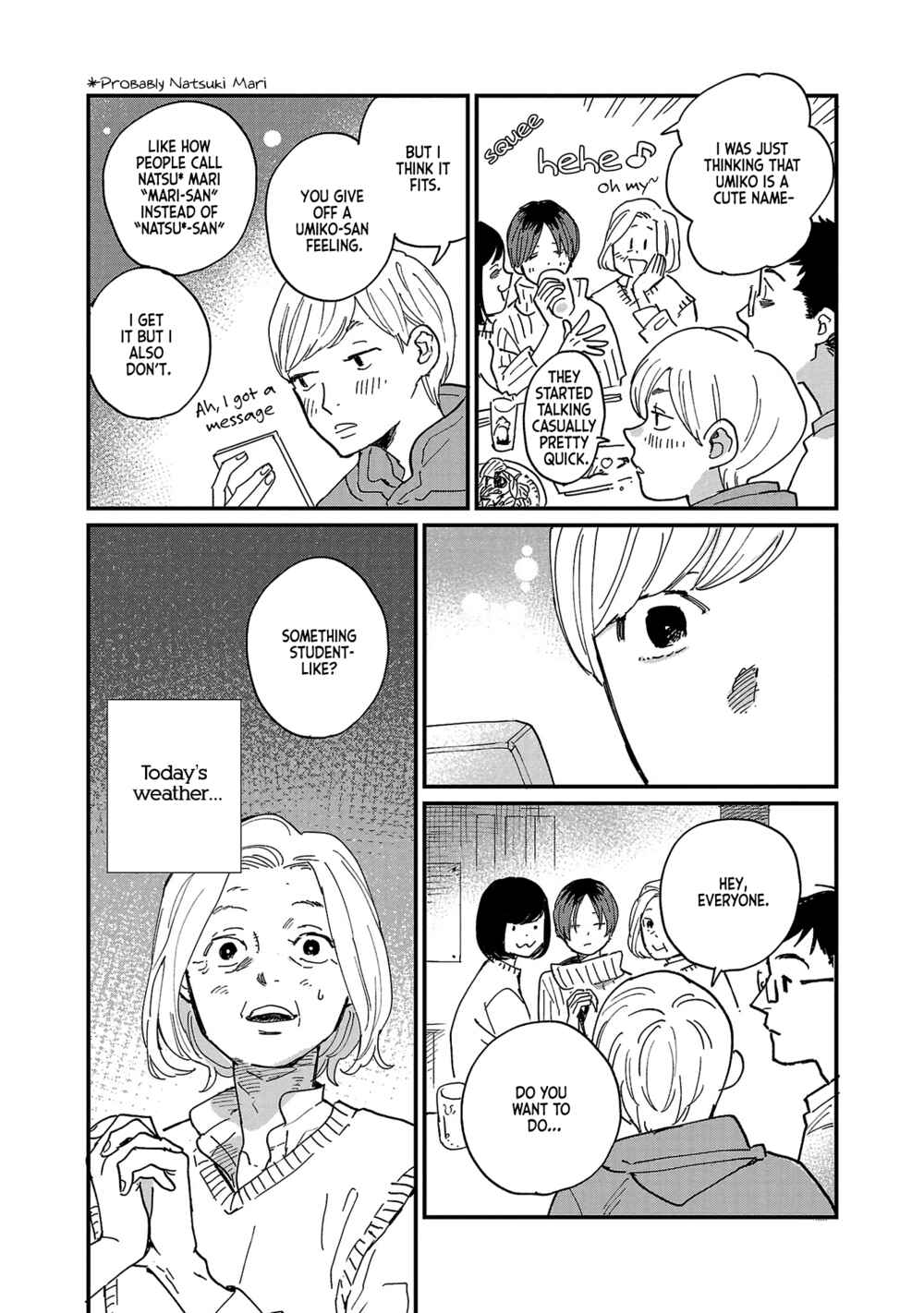 Umi ga Hashiru End Roll Chapter 6 - Page 19