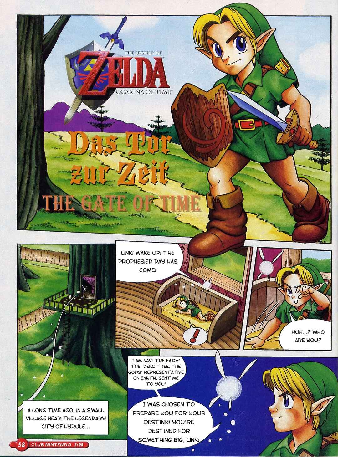 Club Nintendo Comics Chapter 5 - Page 1