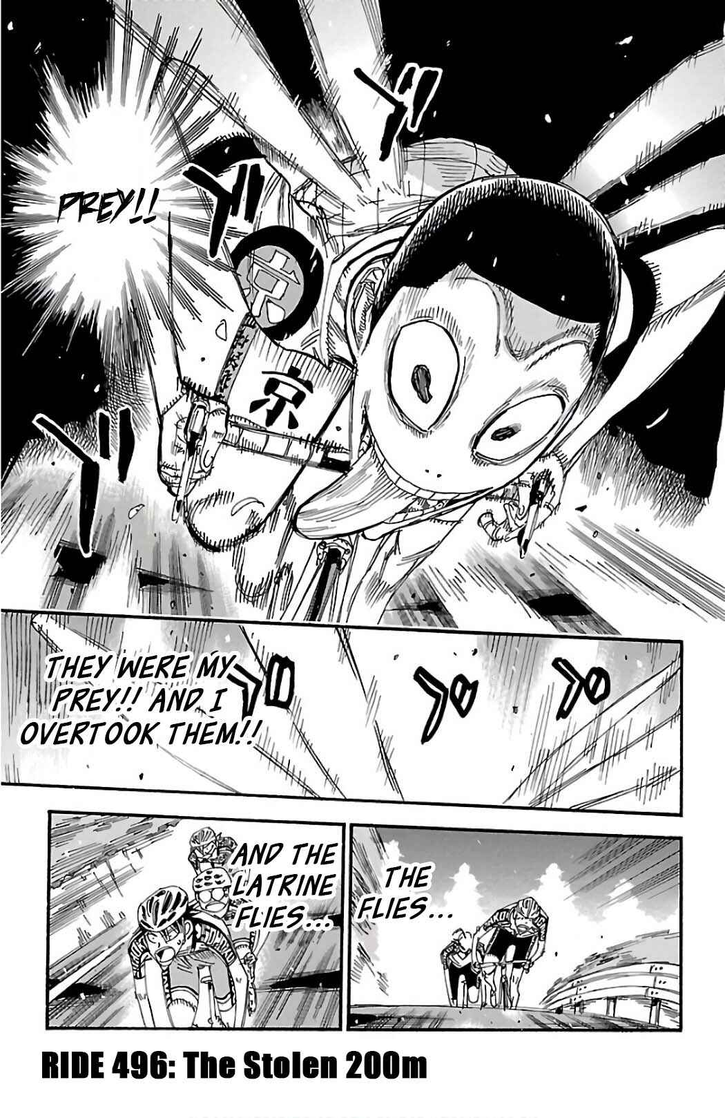 Yowamushi Pedal Chapter 496 - Page 1