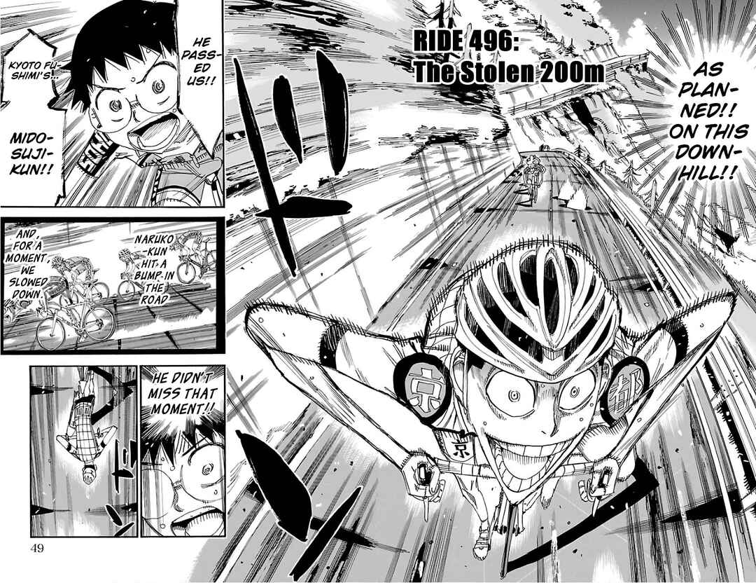 Yowamushi Pedal Chapter 496 - Page 2