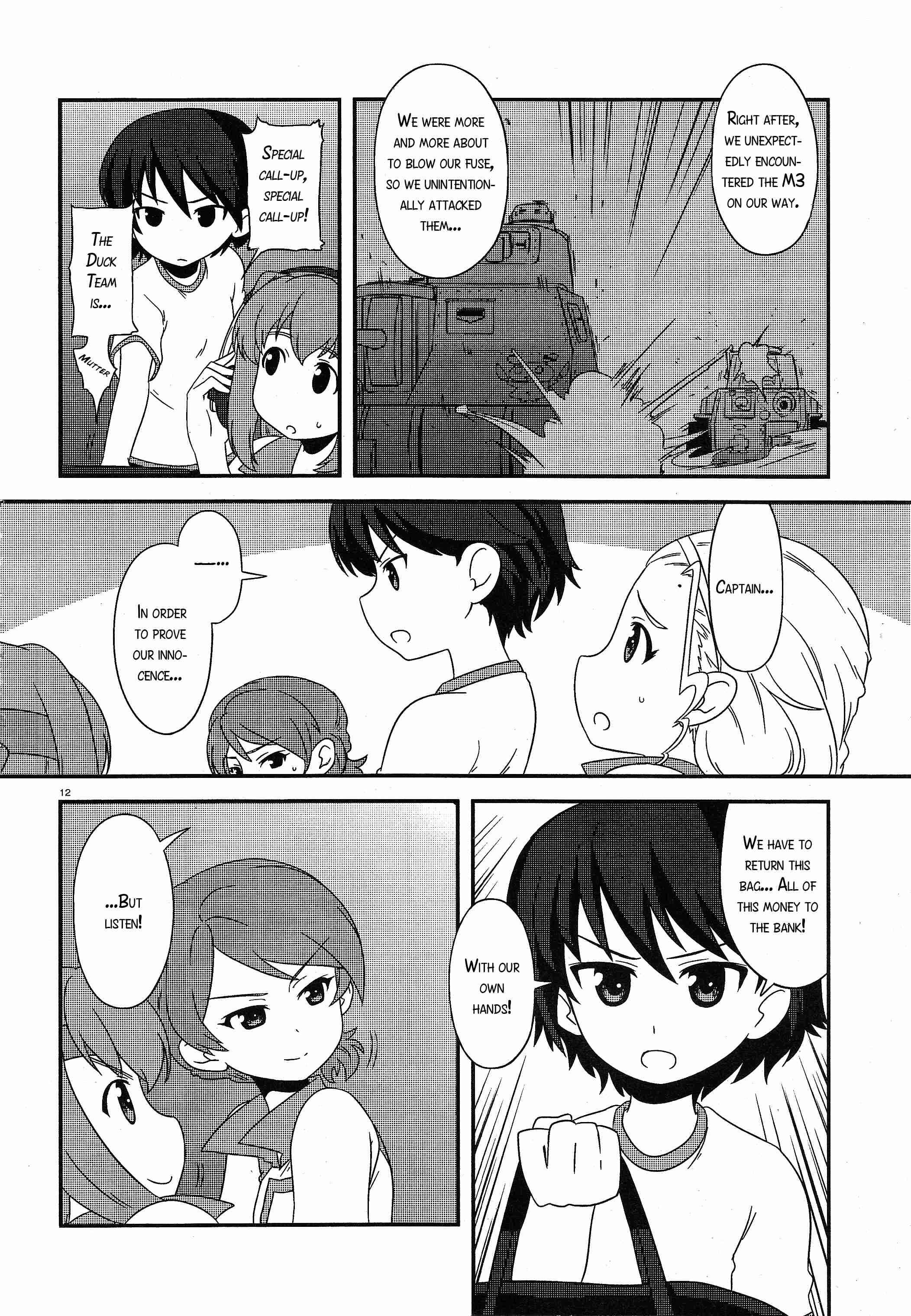 GIRLS und PANZER - Motto Love Love Sakusen desu! Chapter 30 - Page 12