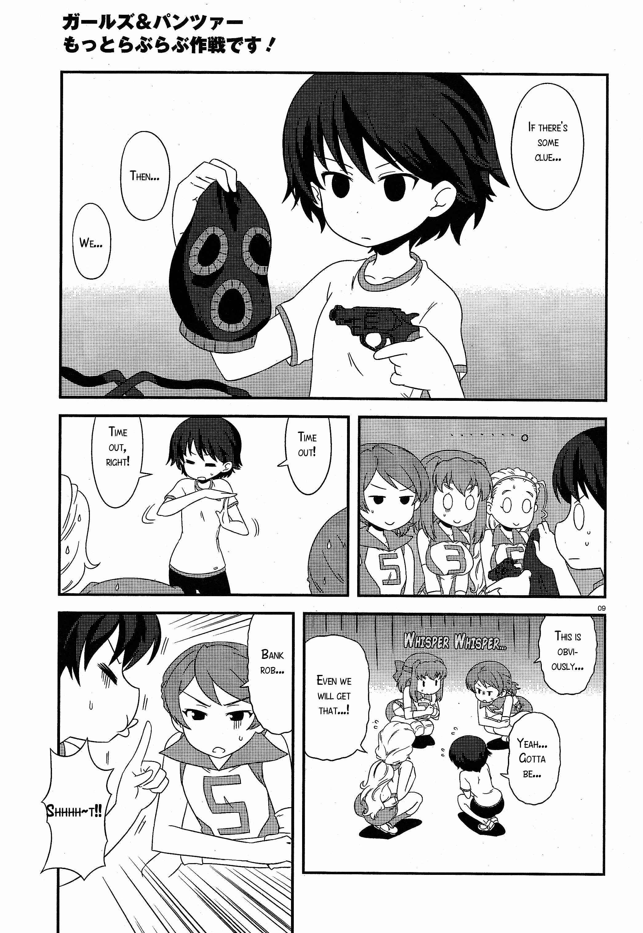 GIRLS und PANZER - Motto Love Love Sakusen desu! Chapter 30 - Page 9