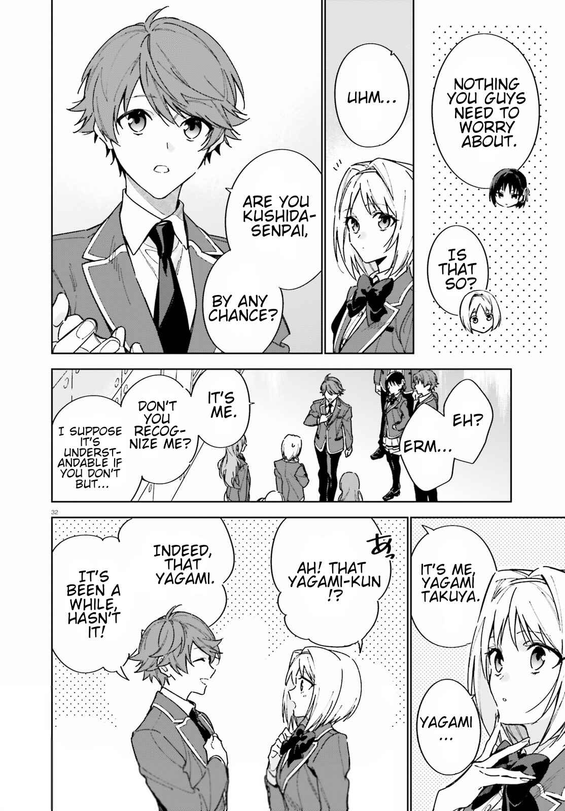 Youkoso Jitsuryoku Shijou Shugi no Kyoushitsu e: 2-nensei-hen Chapter 3 - Page 32