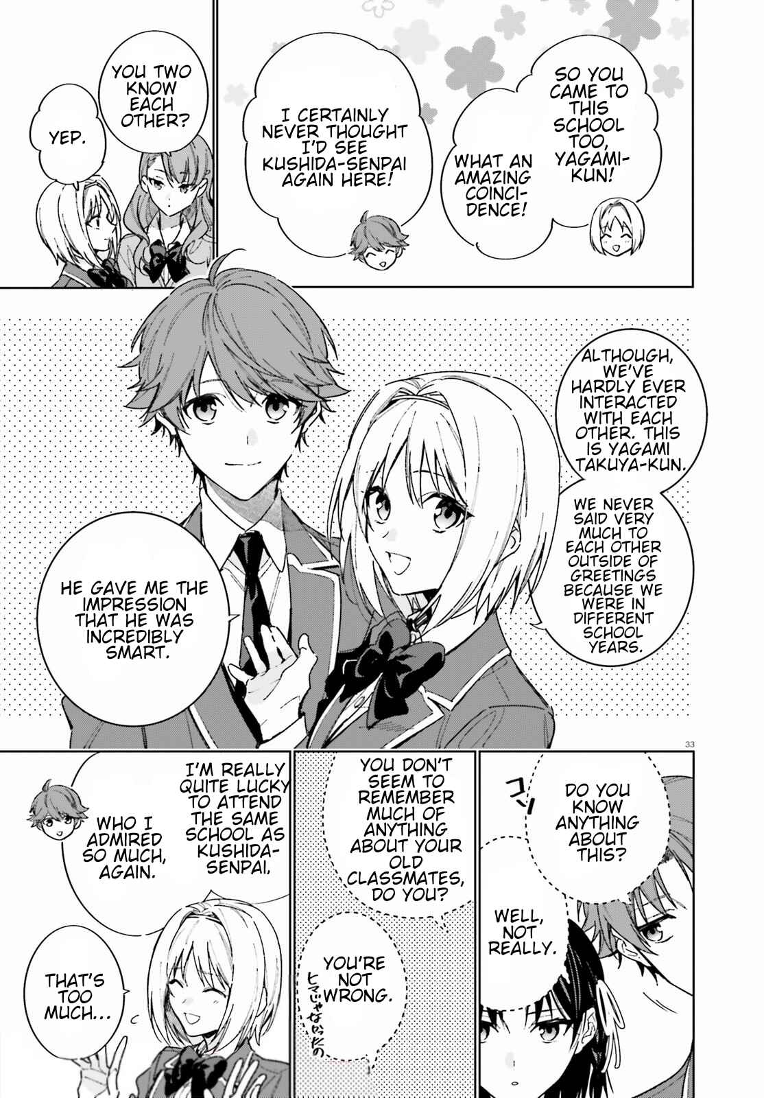 Youkoso Jitsuryoku Shijou Shugi no Kyoushitsu e: 2-nensei-hen Chapter 3 - Page 33