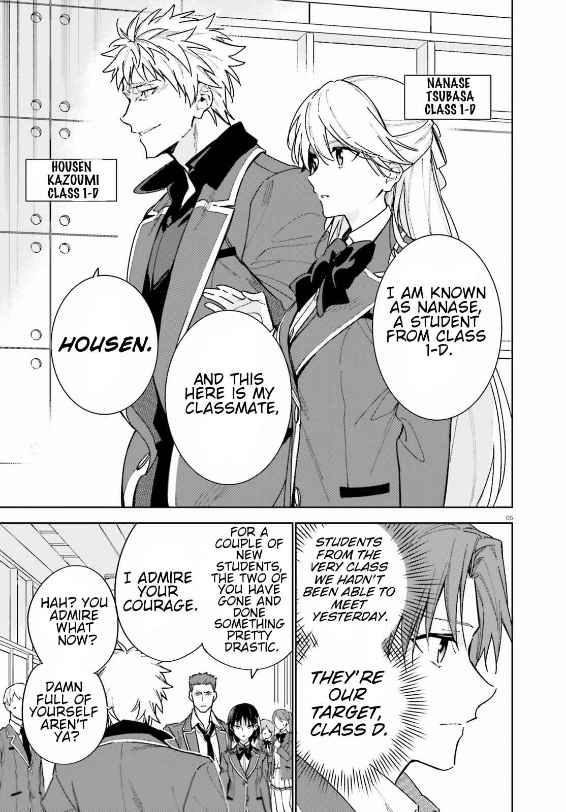 Youkoso Jitsuryoku Shijou Shugi no Kyoushitsu e: 2-nensei-hen Chapter 3 - Page 5