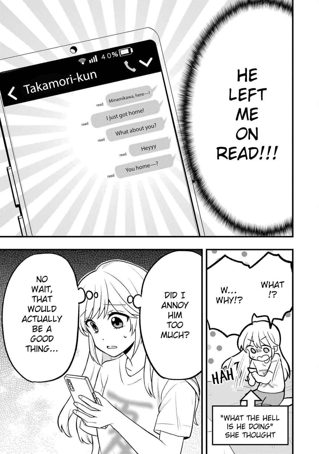 Takamori-kun wo Damarasetai!! Chapter 4 - Page 9
