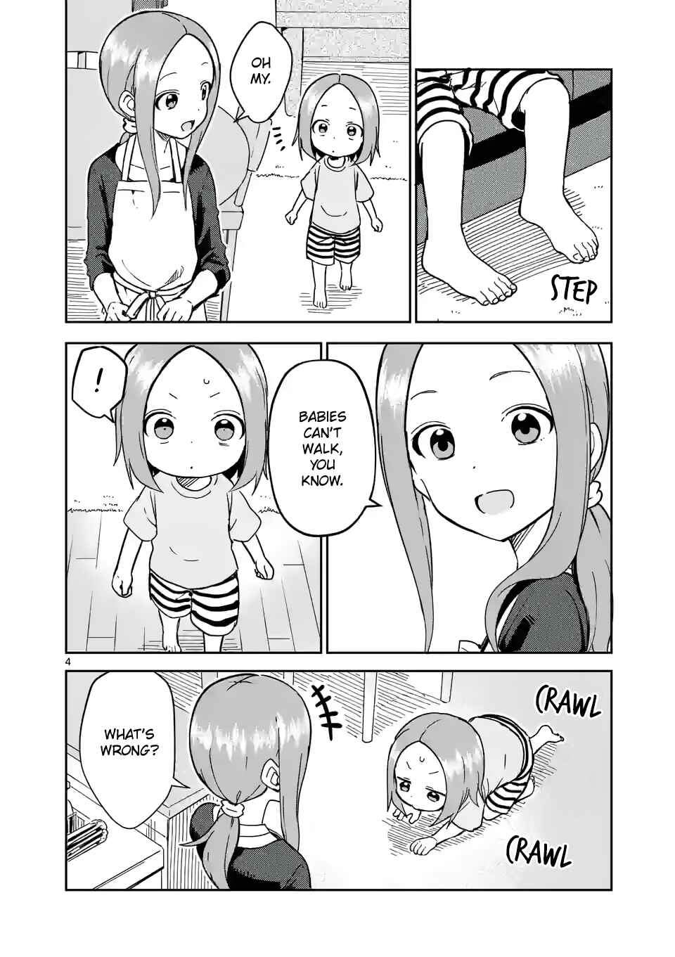 Karakai Jouzu no (Moto) Takagi-san Chapter 230 - Page 4
