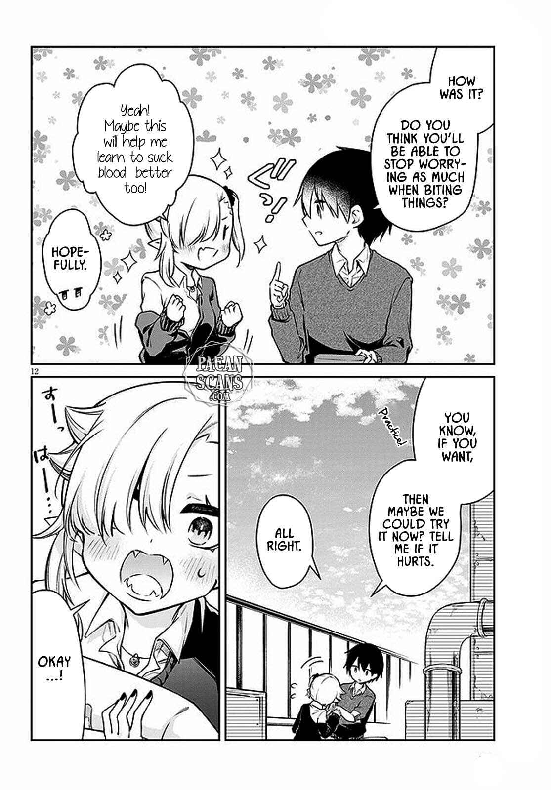 Chanto Suenai Kyuuketsuki-chan Chapter 3 - Page 12