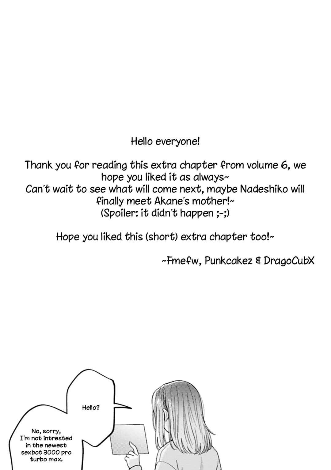 Android wa Keiken Ninzuu ni Hairimasu ka?? Chapter 30.5 - Page 17