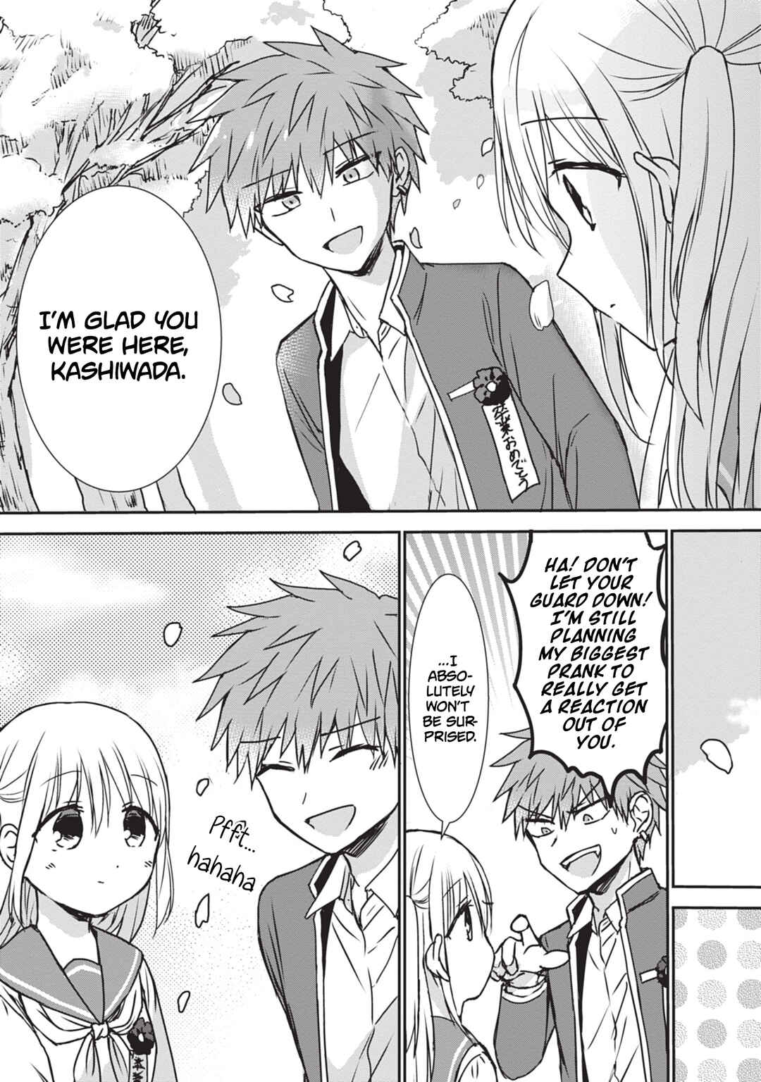 Kao ni Denai Kashiwada-san to Kao ni Deru Oota-kun Chapter 124 - Page 10
