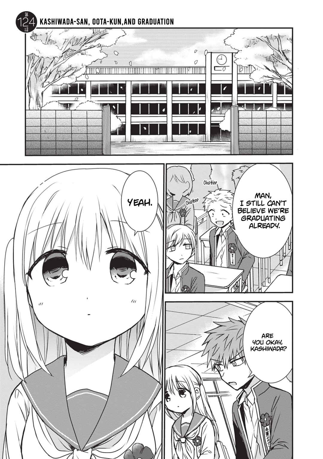 Kao ni Denai Kashiwada-san to Kao ni Deru Oota-kun Chapter 124 - Page 2