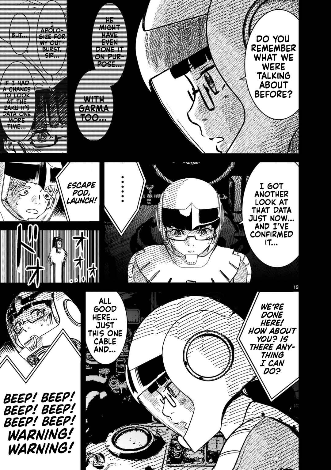 Mobile Suit Gundam: The battle tales of Flanagan Boone Chapter 17 - Page 19