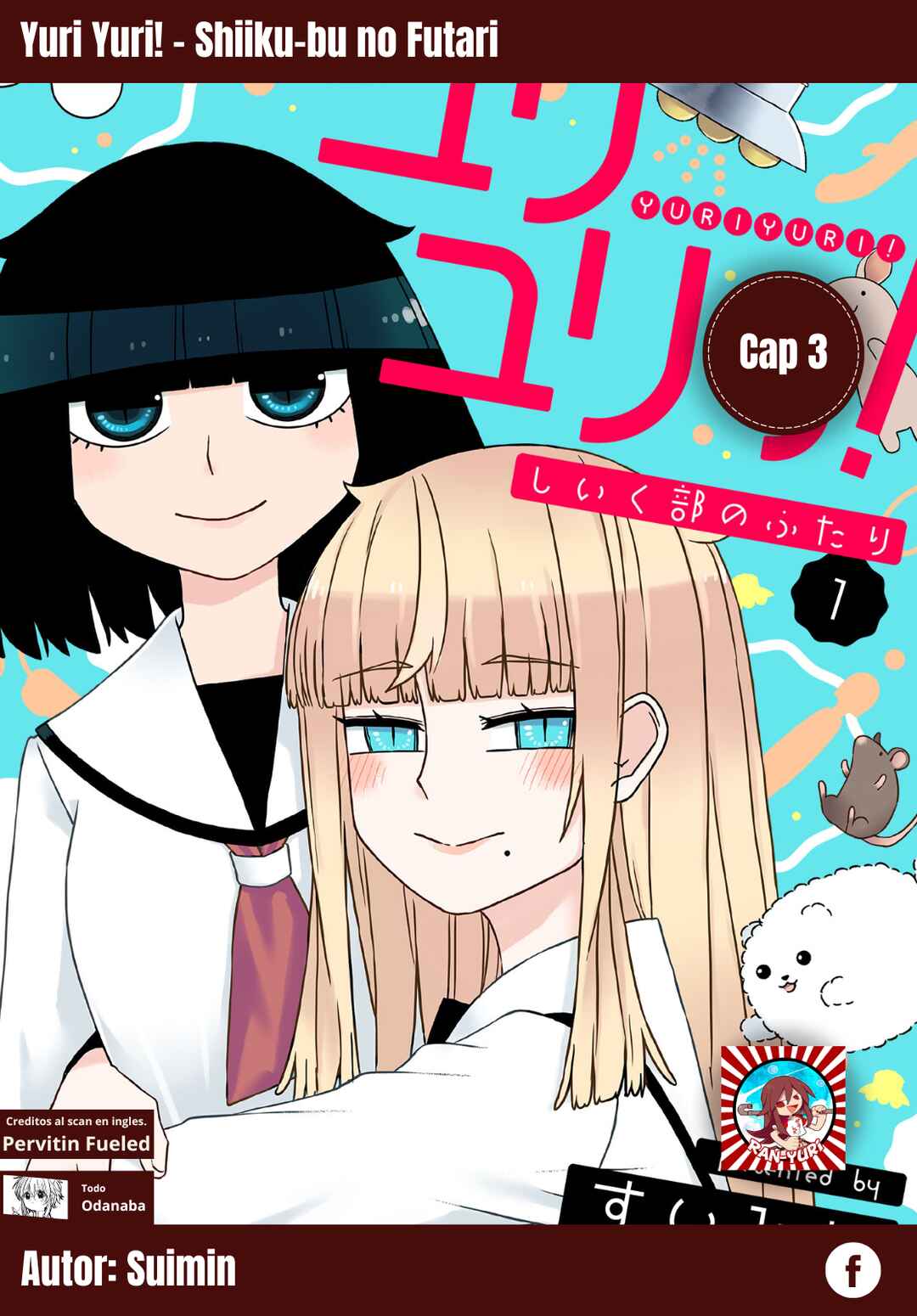 Yuri Yuri! - Shiiku-bu no Futari Chapter 3 - Page 1