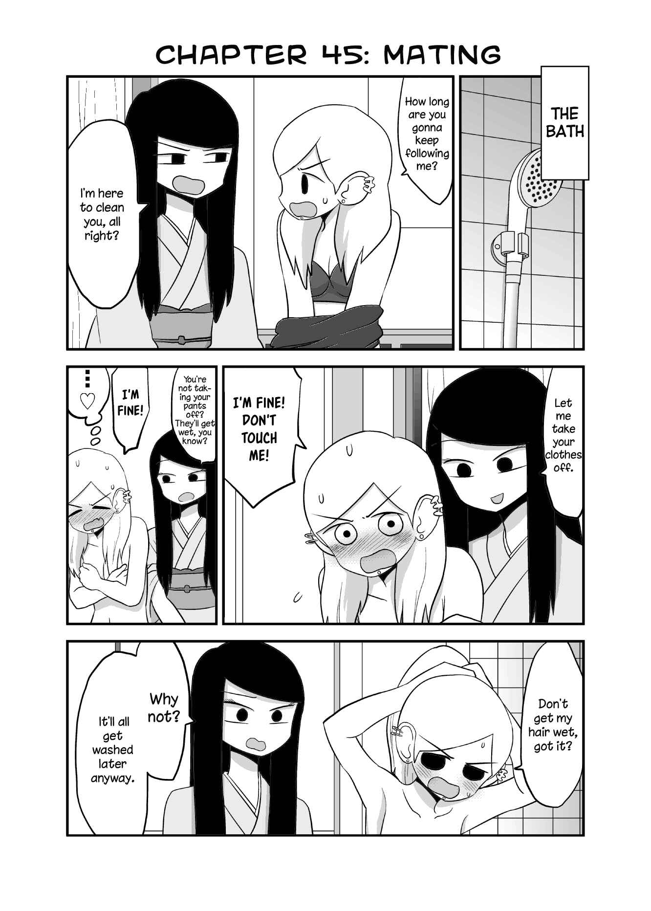 Yuri Natsu: Minshuku Kagaya Chapter 45 - Page 1