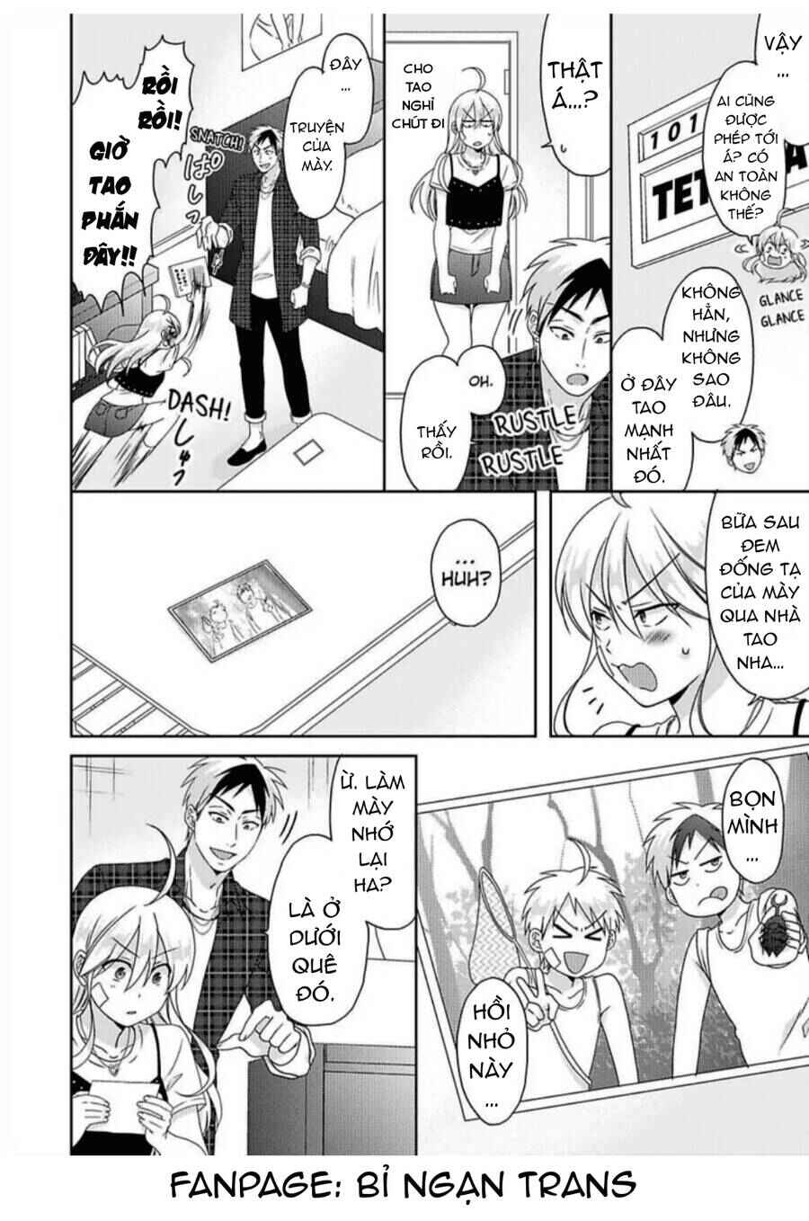Nyotaika Yankee Gakuen ☆ Ore no Hajimete, Nerawaretemasu. Chapter 41 - Page 14