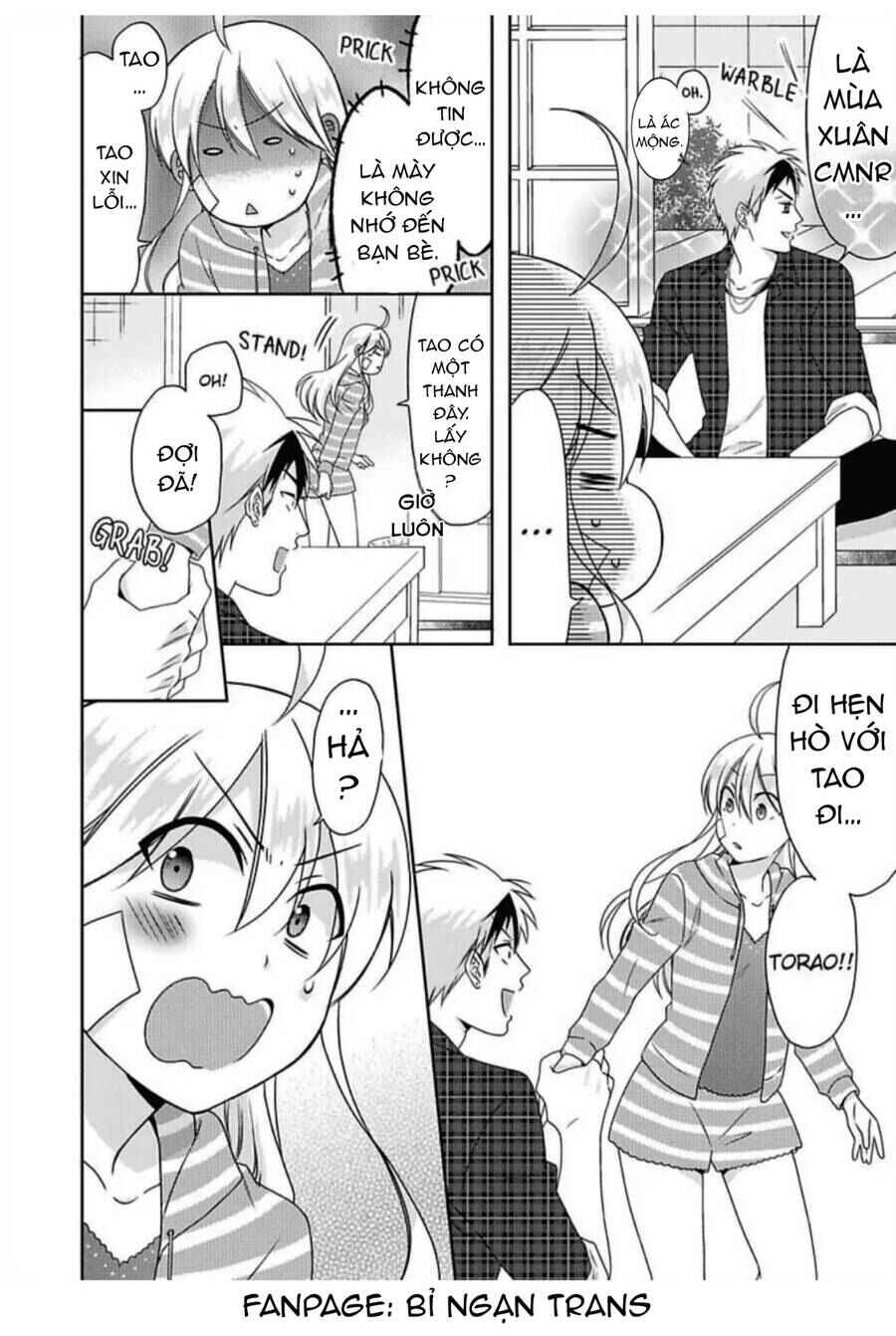 Nyotaika Yankee Gakuen ☆ Ore no Hajimete, Nerawaretemasu. Chapter 41 - Page 6