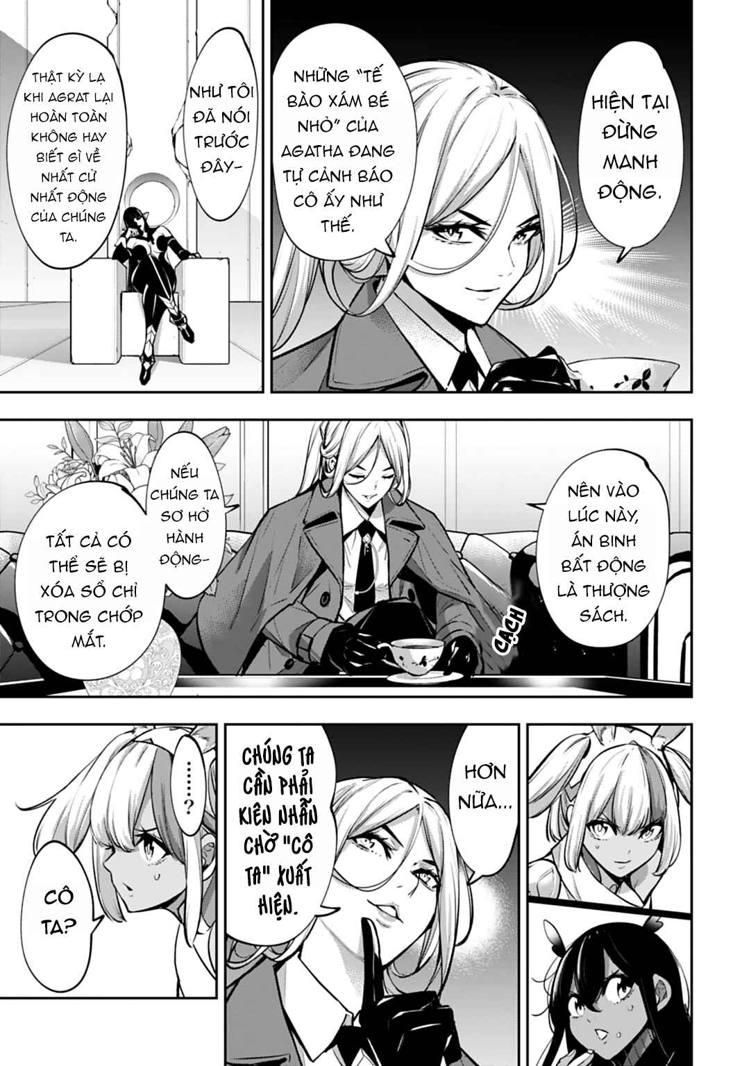 Majo Taisen - 32-nin no Isai no Majo wa Koroshiau Chapter 64 - Page 5