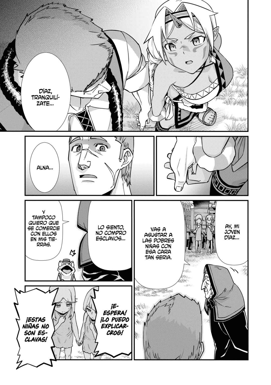 Ryoumin 0-nin Start no Henkyou Ryoushusama ~Ao no Dias to Soukaku no Otome~ Chapter 7 - Page 23