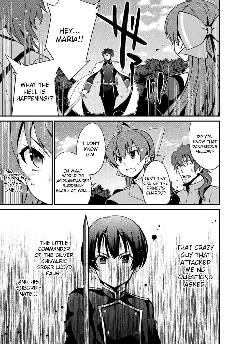 Saikyou no Kurokishi ♂, Sentou Maid ♀ ni Tenshoku Shimashita Chapter 8 - Page 1