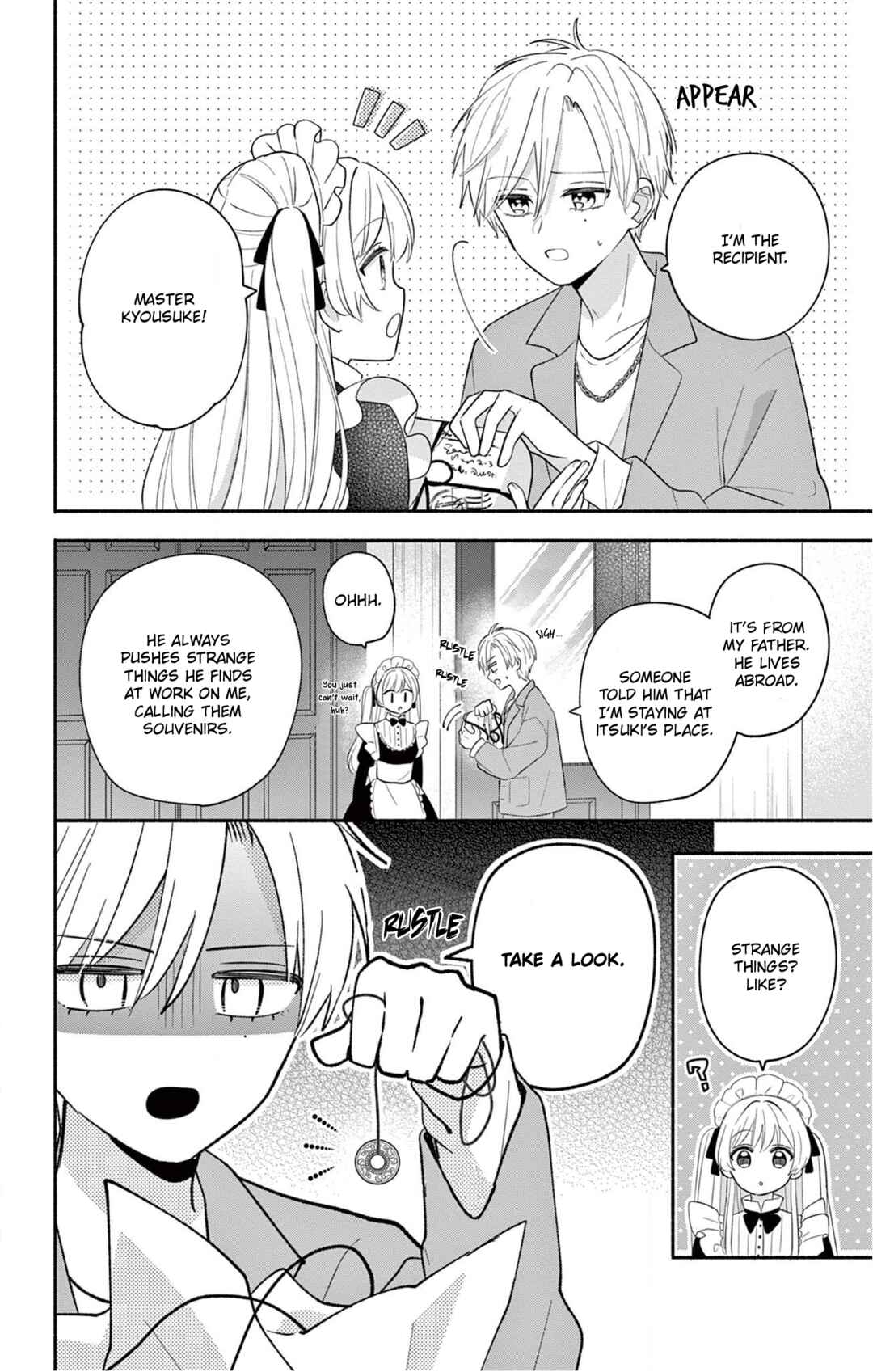 Maid wa Koisuru Hachiya-kun Chapter 17.1 - Page 4