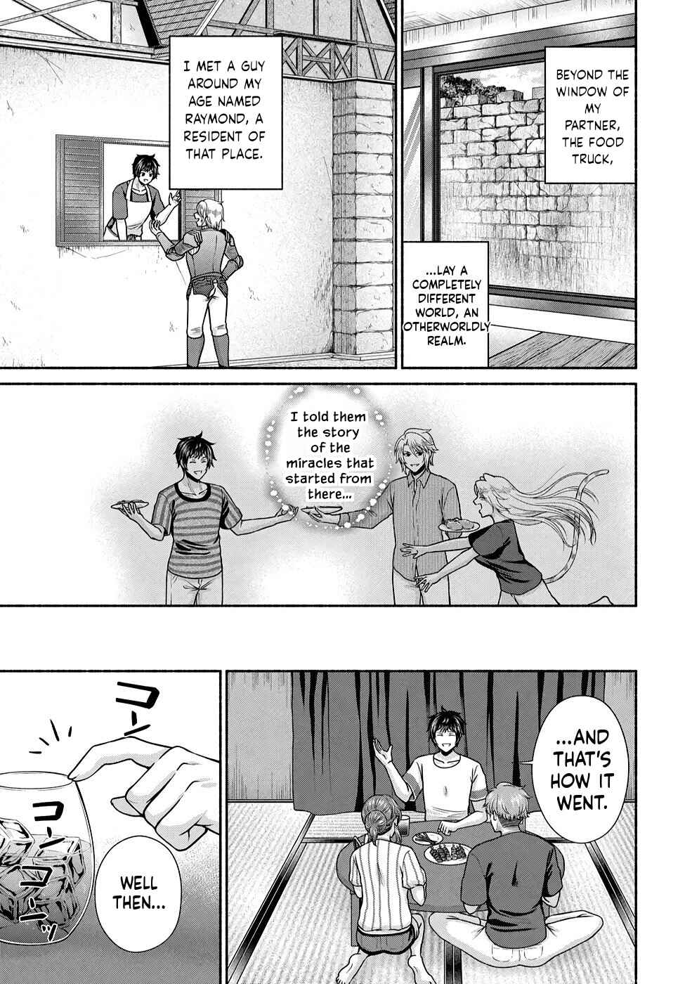 Food Truck "Deli-joy" - Shasou Kara Isekai e Umaimono Mitsuyu Hanbaichuu! Chapter 22 - Page 21