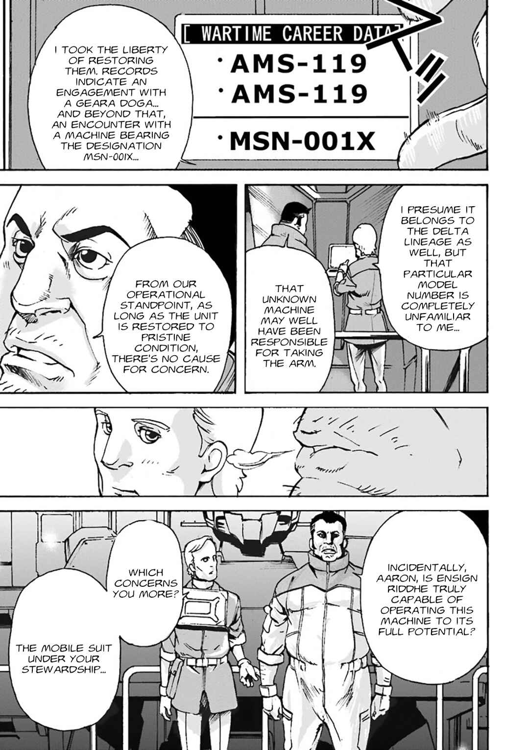 Mobile Suit Gundam UC MSV Wedge Chapter 4 - Page 19