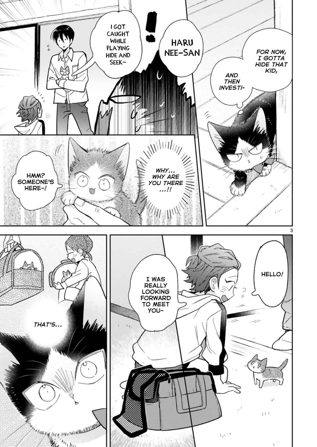 Doukyonin wa Hiza, Tokidoki, Atama no Ue. Chapter 22.3 - Page 3