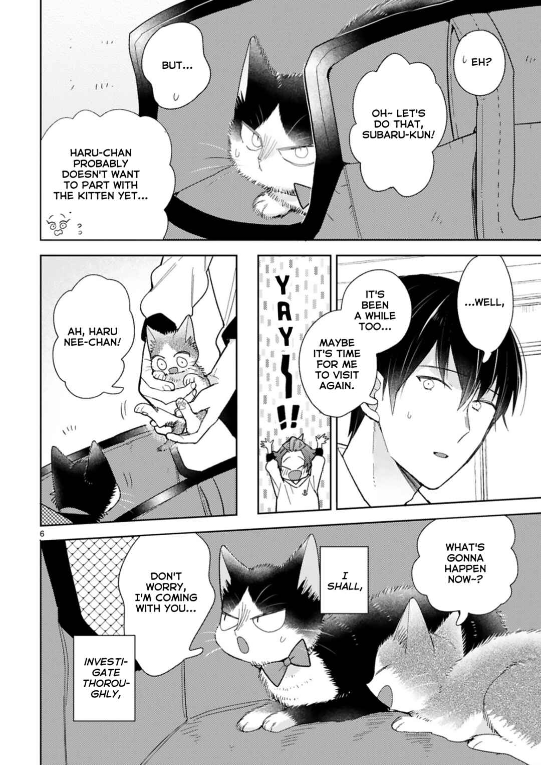 Doukyonin wa Hiza, Tokidoki, Atama no Ue. Chapter 22.3 - Page 6