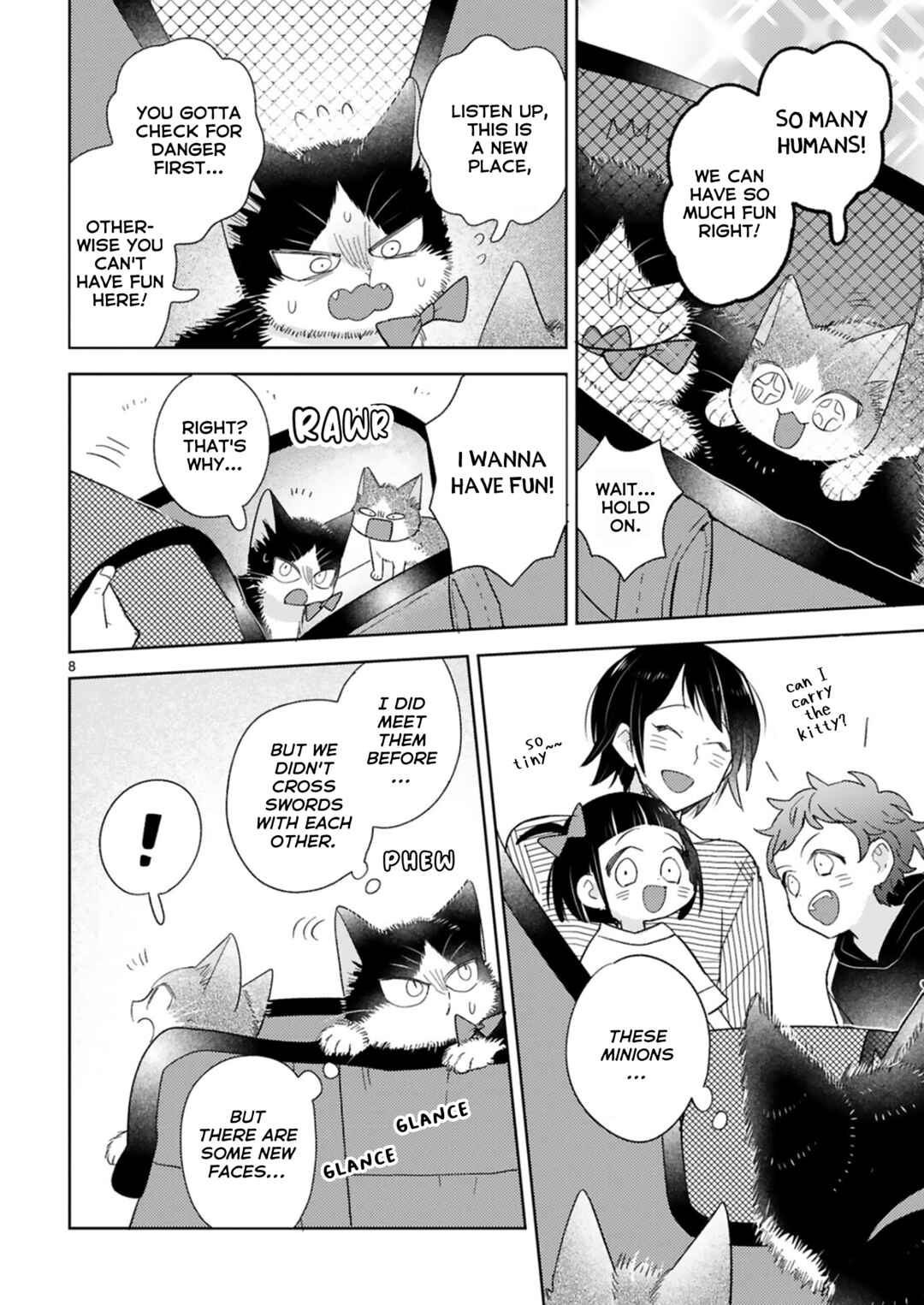 Doukyonin wa Hiza, Tokidoki, Atama no Ue. Chapter 22.3 - Page 8