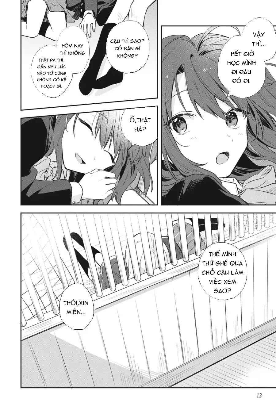 Adachi to Shimamura Chapter 1 - Page 12