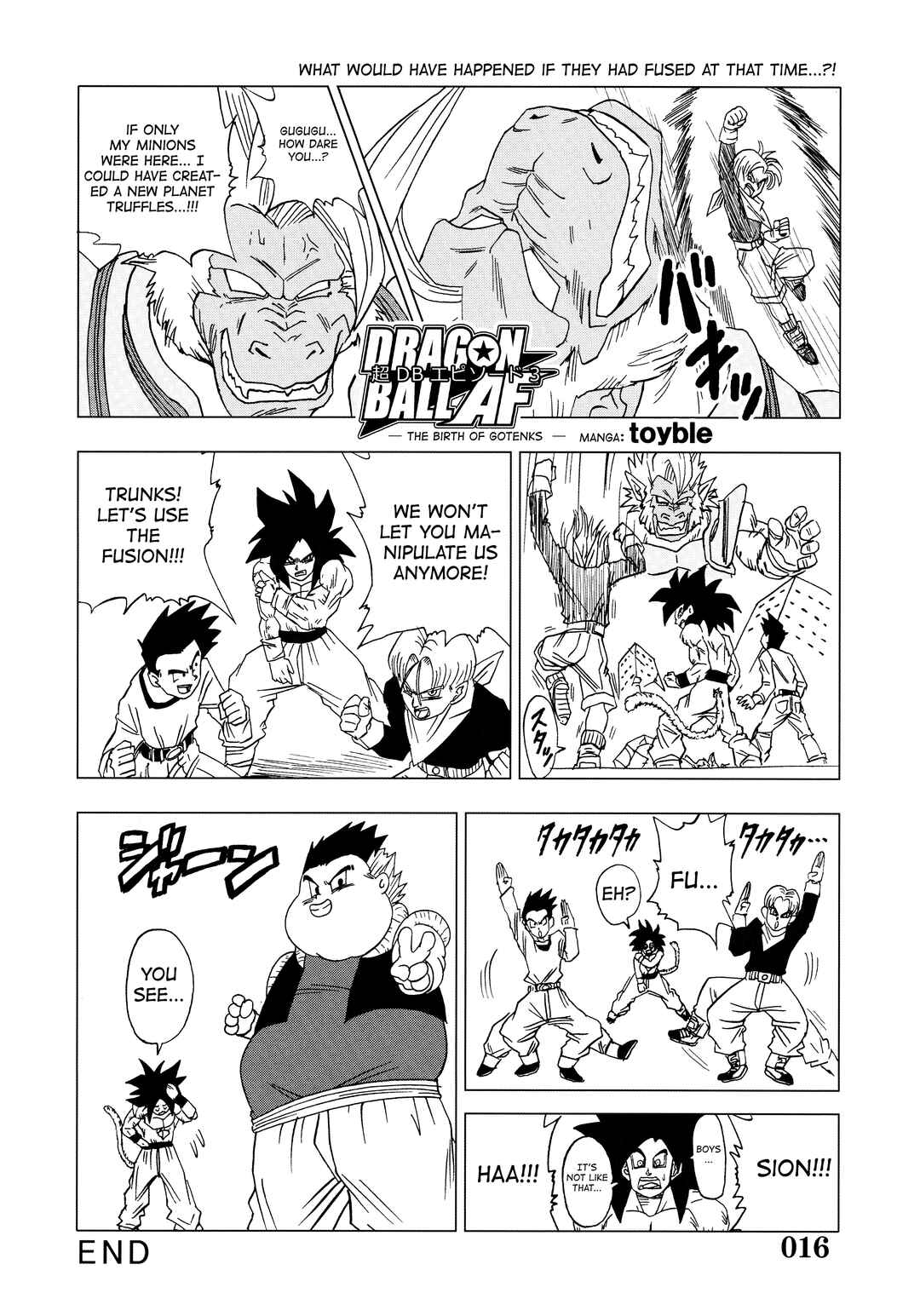 Super DB - Dragon Ball AF Magazine Chapter Super DB - Dragon Ball AF Magazine 3 - Page 18