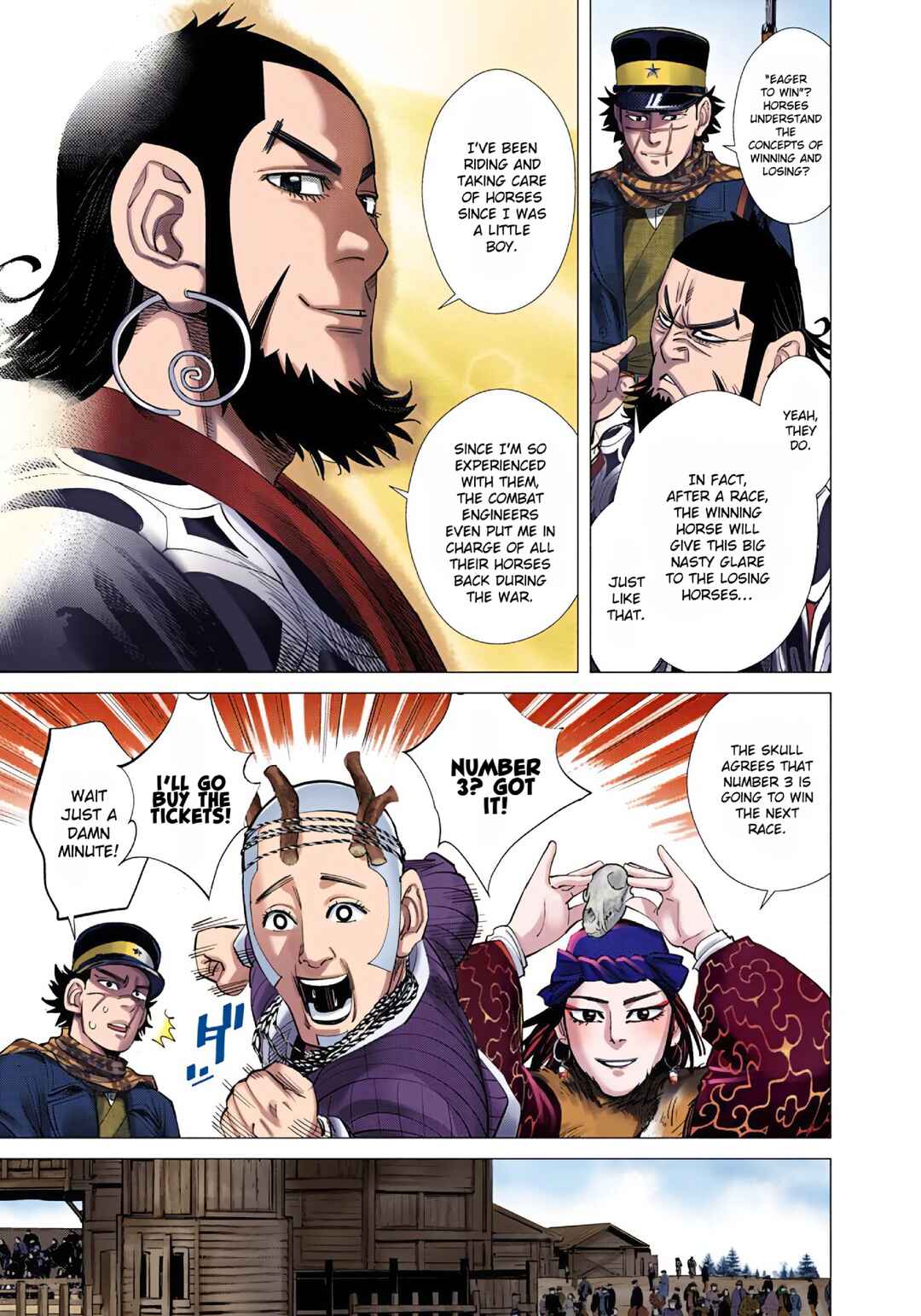 Golden Kamuy (Official Colored) Chapter 61 - Page 13